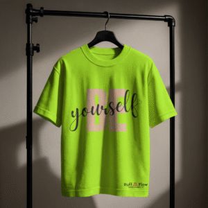 RUFF-FLOW Tee Shirts - Believe in Yourself (Green)