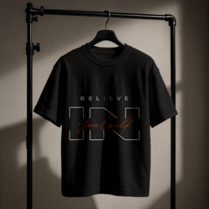 RUFF-FLOW Tee Shirts - Believe in Yourself (Black)