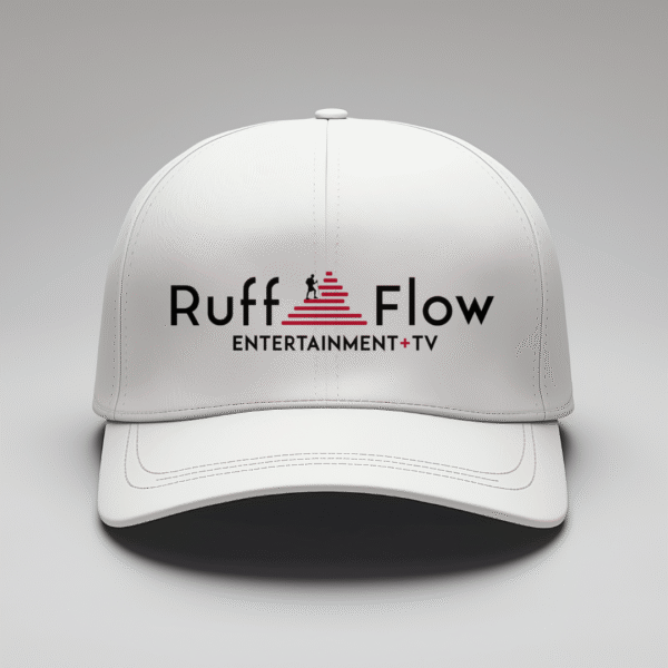 RUFF-FLOW Baseball Caps (White)